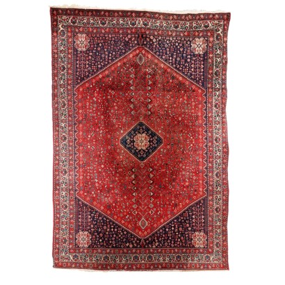 Abadeh Carpet Cotton Iran 1980s-1990s