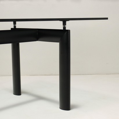 Cassina LC6 Table Glass Italy 1980s