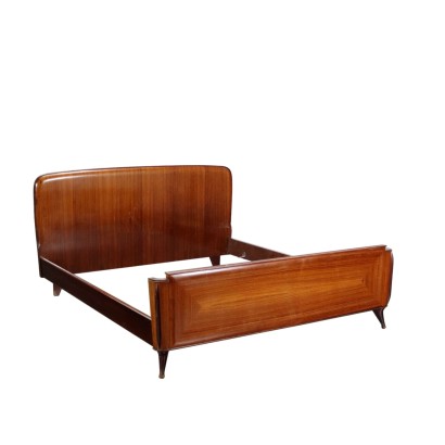 Double Bed Rosewood Italy 1960s