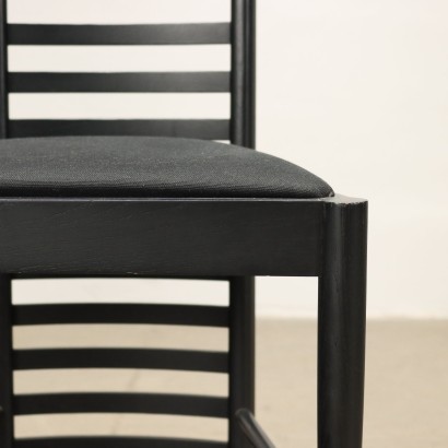 antigüedades modernas, antigüedades de diseño moderno, silla, silla antigua moderna, silla antigua moderna, silla italiana, silla vintage, silla de los años 60, silla de diseño de los años 60, Sillas al estilo de Charlees Rennie M