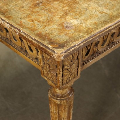 Neoclassical Style Table Wood Italy XX Century