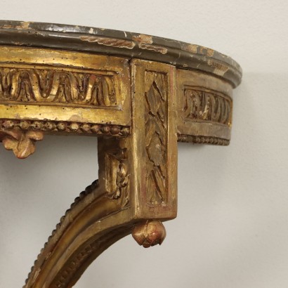 Neoclassical Console Wood Italy XVIII Century
