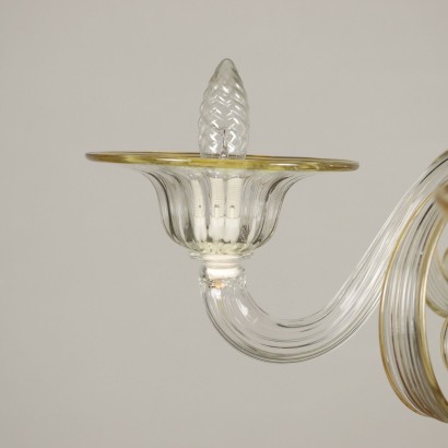 Chandelier Glass Italy XX Century