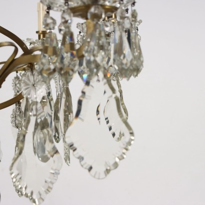 Chandelier Brass Italy XX Century