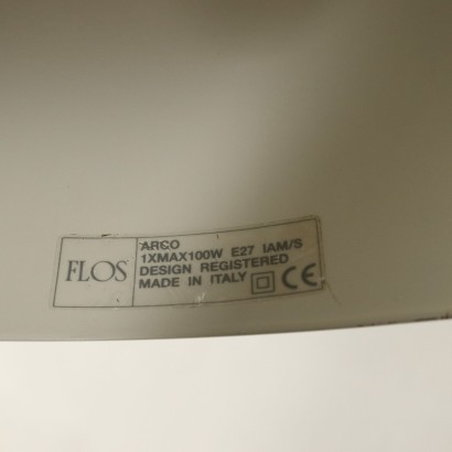 Flos Arco Lamp Steel Italy 1980s
