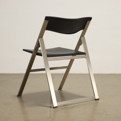 Tecno P08 Chair Steel Italy 1990s