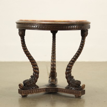 antiquariato, tavolino, antiquariato tavolini, tavolino antico, tavolino antico italiano, tavolino di antiquariato, tavolino neoclassico, tavolino del 800,Tavolino Tondo in Stile