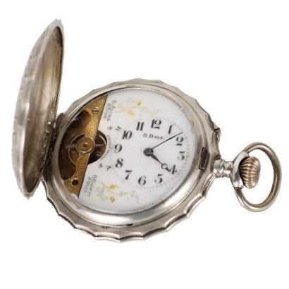 Pocket Watch Silver Switzerland 1920s-1930s