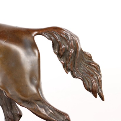 Horse Bronze Sculpture Italy XX Century