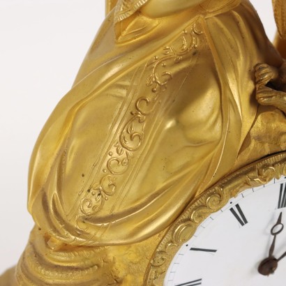 antiguo, reloj, reloj antiguo, reloj antiguo, reloj italiano antiguo, reloj antiguo, reloj neoclásico, reloj del siglo XIX, reloj de péndulo, reloj de pared, reloj de pie de bronce dorado