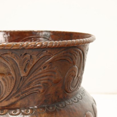 Couple of Vases Copper Italy XIX Century