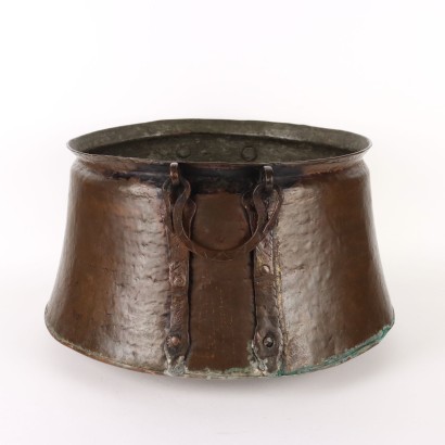 Large Copper Bowl Italy XVIII-XIX Century