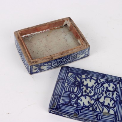 Boite Porcelaine Chine XIX-XX Siècle