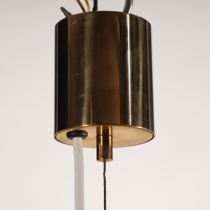 Stilnovo Ufo Ceiling Lamp Glass Italy 1960s