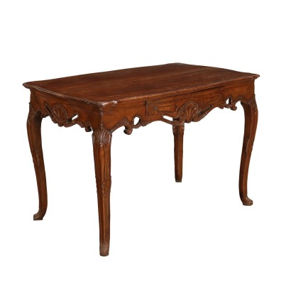 Barocker Tisch Holz Italien XVIII Jhd