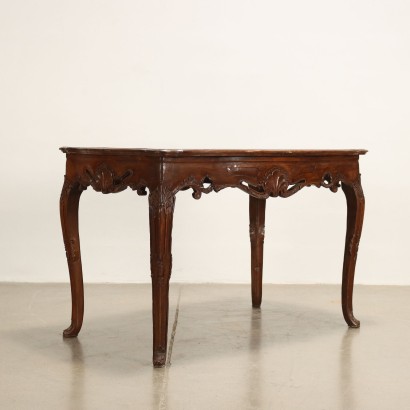 Barocker Tisch Holz Italien XVIII Jhd