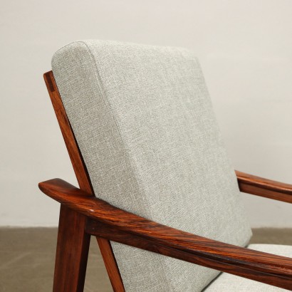 Reclining Armchair Rosewood Italy 1960s