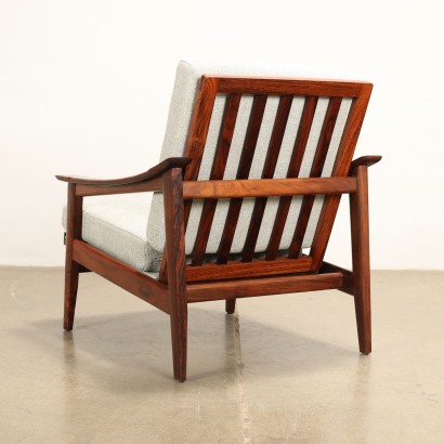 Reclining Armchair Rosewood Italy 1960s