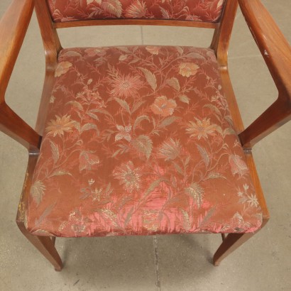antigüedades modernas, antigüedades de diseño moderno, sillón, sillón de antigüedades modernas, sillón de antigüedades modernas, sillón italiano, sillón vintage, sillón de los años 60, sillón de diseño de los años 60, sillón de los años 50 con reposabrazos expuestos
