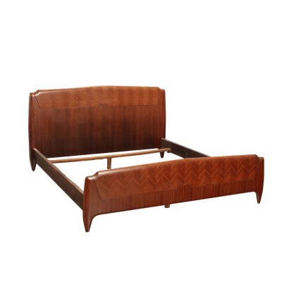Double Bed Rosewood Italy 1950s-1960s