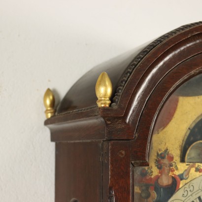 Horloge Murale Chêne Angleterre XIX Siècle