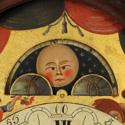 Horloge Murale Chêne Angleterre XIX Siècle