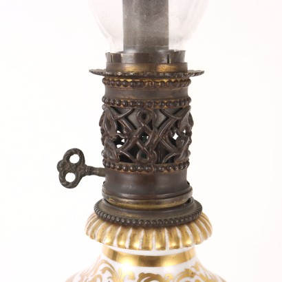 Lampe à Huile en Céramique Europe XIX Siècle