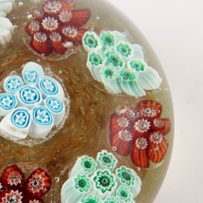 Group of 12 Paperweights Glass Italy XX Century