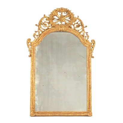 Neoclassical Mirror Oak France XVIII Century