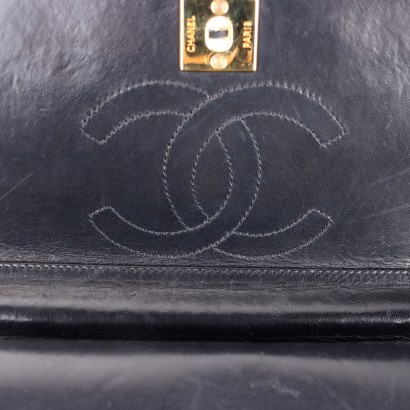 Vintage Chanel Tasche Leder Frankreich 1990er