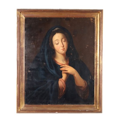 Oil on Canvas Religious Subject Italy XVIII-XIX Century