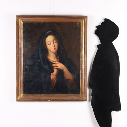 Oil on Canvas Religious Subject Italy XVIII-XIX Century