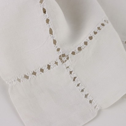 Pair of Pillowcases Flax Italy XX Century