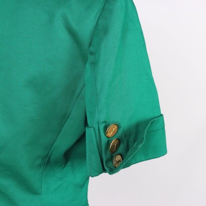 #vintage #vintageclothing #vintageclothes #vintagemilano #vintagefashion ,Yves Saint Laurent Green Vintage Jacket%