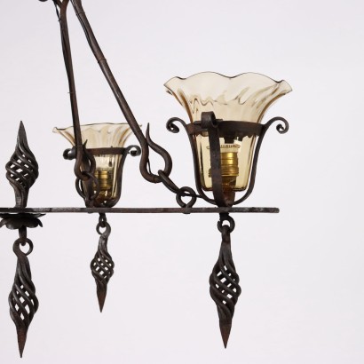 Neo-Renaissance Chandelier Glass Italy XX Century