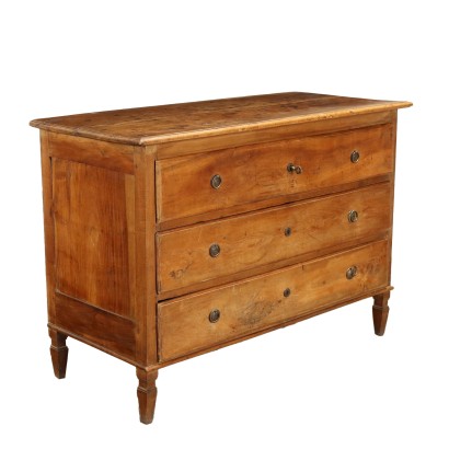 Directoire Chest of Drawers Walnut Italy XIX Century