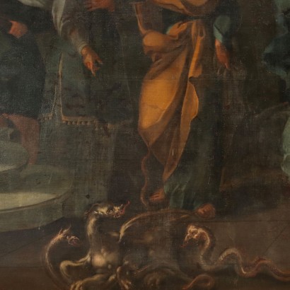A. Molinari Attr. Huile sur Toile Italie XVII-XVIII Siècle