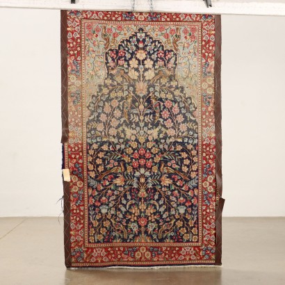 Kirman Teppich Baumwolle Iran 1990er