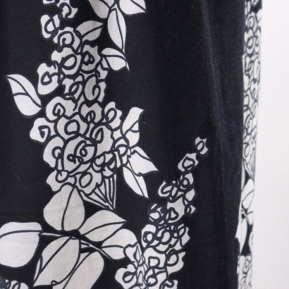 Vintage Kleid Baumwolle Gr. M Italien 1980er-1990er