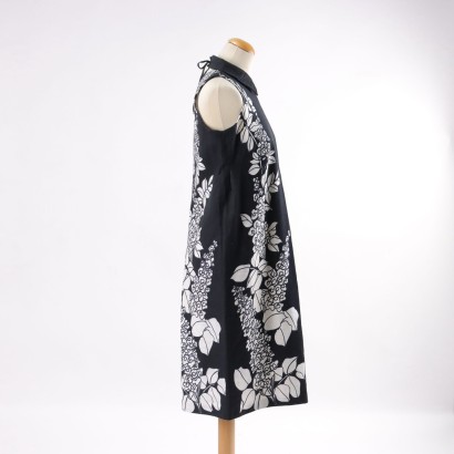 Vintage Dress Cotton Size 14 Italy 1980s-1990s