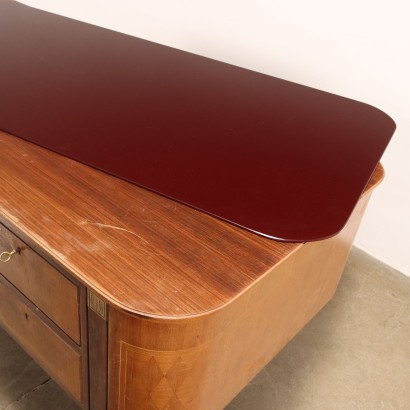 Desk Rosewood Italy 1950s-1960s