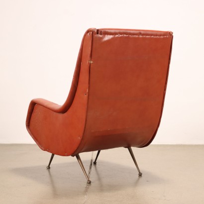 Armchair Fake Leather Italy 1950s-1960