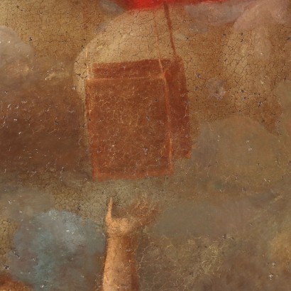 Oil on Canvas Religious Subject Italy XVII-XVIII Century
