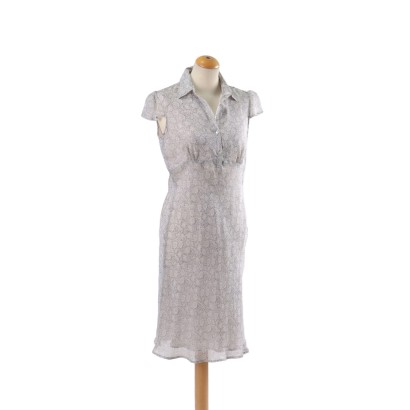 Blunauta Vintage Kleid Seide Gr. 44 Italien