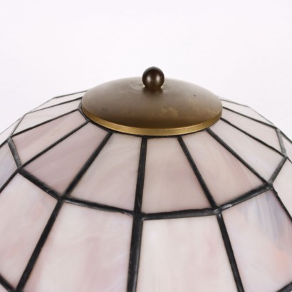 Lampe de Table Style Tiffany Verre Italie XX Siècle