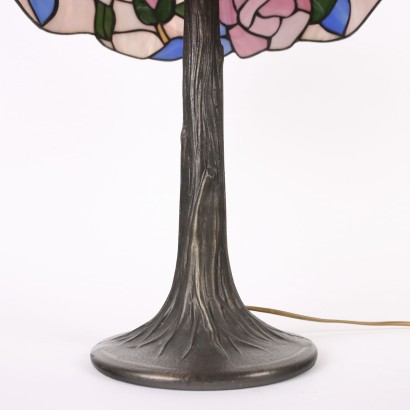 Tiffany Style Table Lamp Glass Italy XX Century