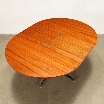 Extendable Table Mahogany Italy 1960s