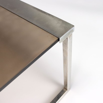 Table Basse Sir T 32 Gallotti & Radice Cristal Italie Années 1970-1980