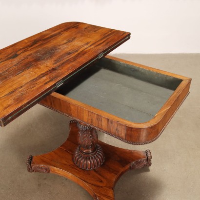 Victorian Game Table Beech England XIX Century