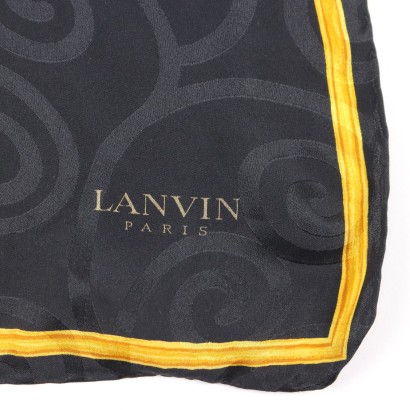 Lanvin Vintage Foulard Silk France 1990s